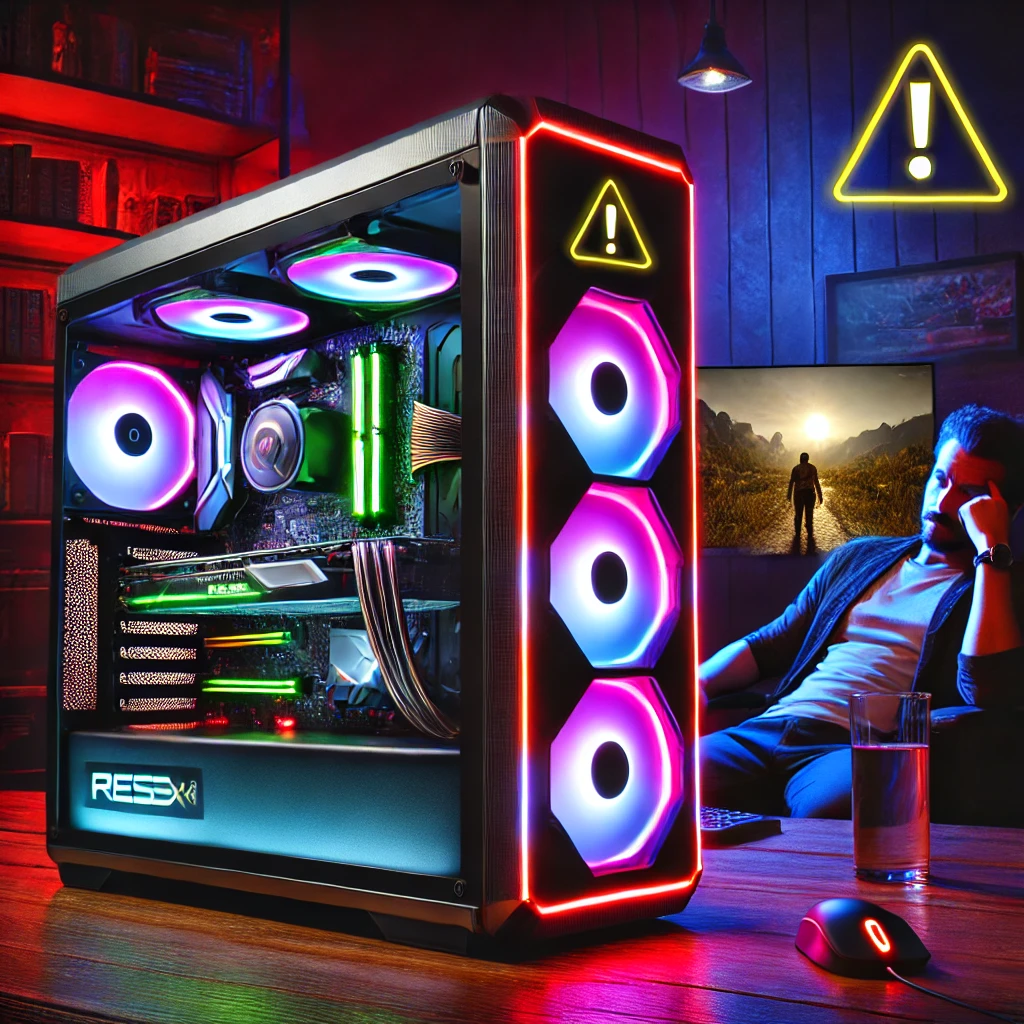 a gaming pc that is lagging.